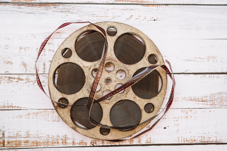 Contracts and a vintage film reel