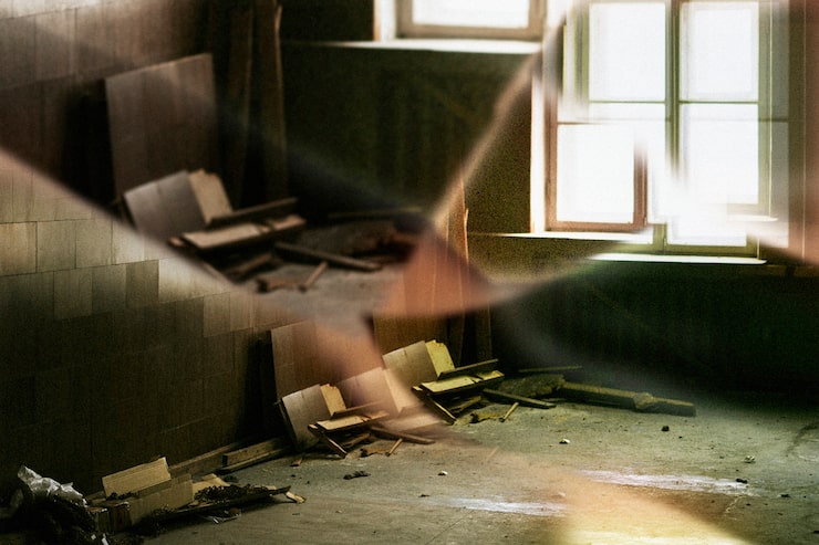 Abandoned church recording session