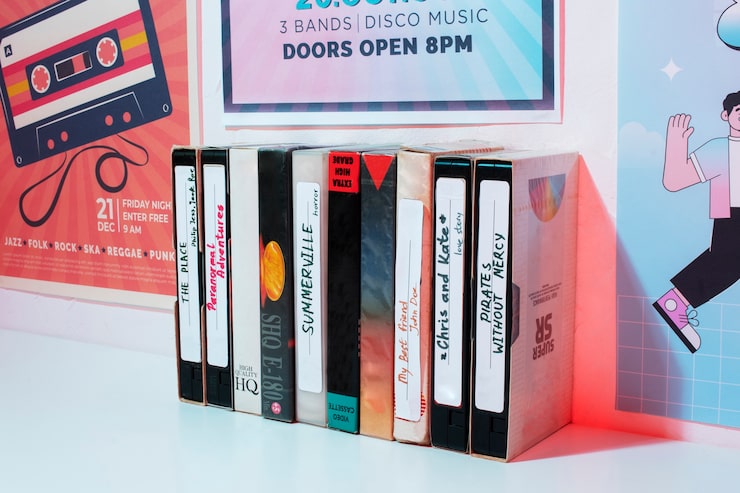 Master tapes storage