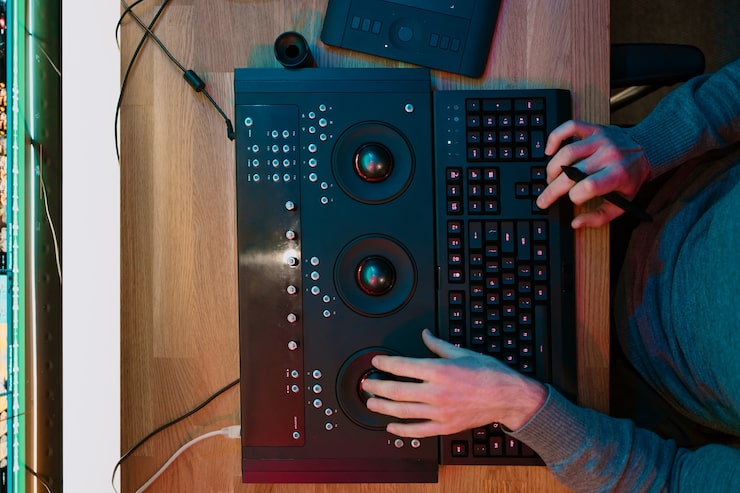 Analog console channel strips