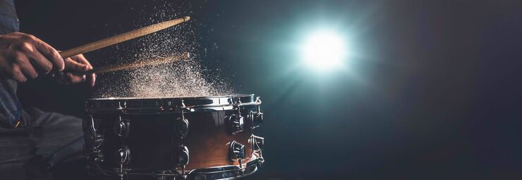 Dynamic mic inside a kick drum